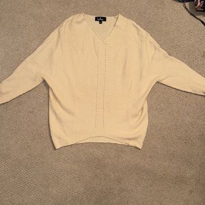 Lulus cream sweater size small